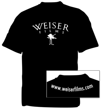 Weiser Films Fiddle T-Shirt - Black, photo
